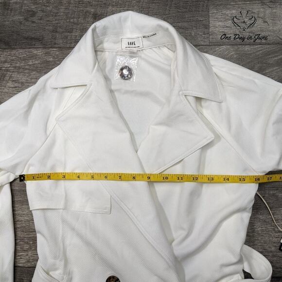 HAVE Long Sleeve Belted Jacket Size S - Picture 3 of 5